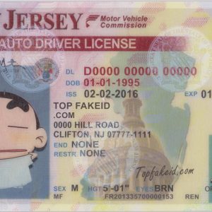 New Jersey Driver License