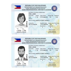 Philippines Fake Driver’s License for Sale