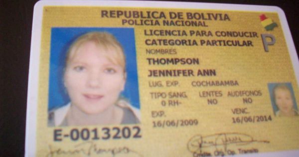 Bolovia Fake Driver’s License for Sale