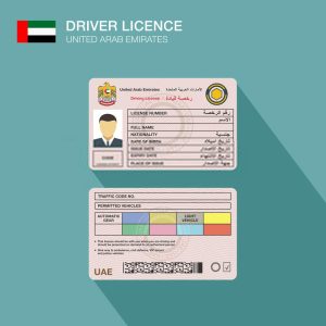 United Arab Emirates Fake Driver’s License for Sale